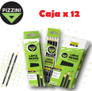 Lapiz Negro Pizzini Grafito // CAJA X 12 //