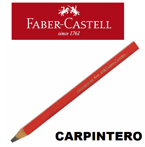 Lapiz CARPINTERO Faber Castell (albañileria)