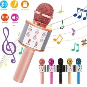 Micrófono Bluetooth "Karaoke" C/ Parlante Incluido WS - 858