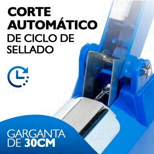 Selladora de Bolsas Oryx 300 MM (30 Cm de sellado) Cortadora c/ Regulador - Imagen 3