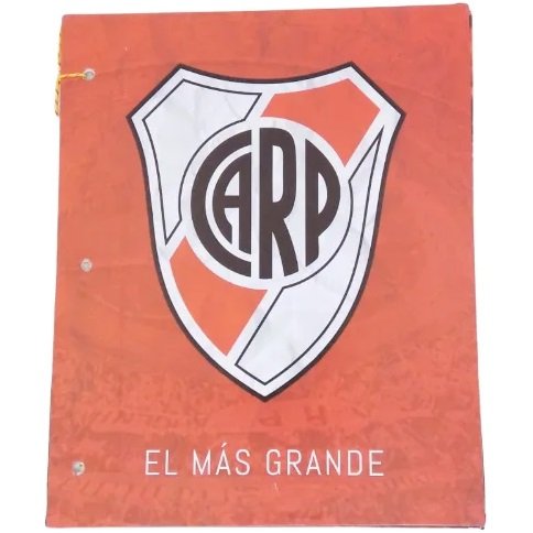 Tapa de Carpeta Escolar N3 " RIVER "