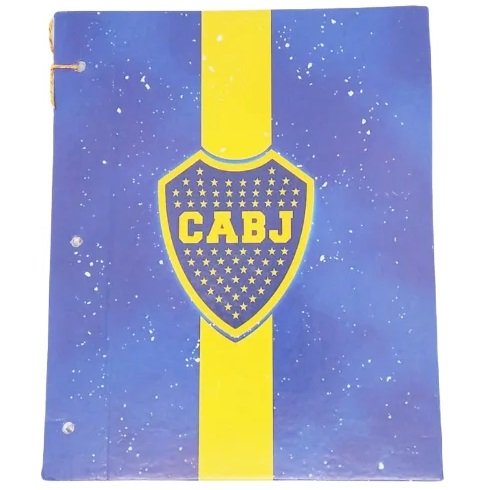 Tapa de Carpeta Escolar N3 " Boca "