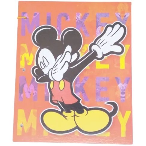 Tapa de Carpeta Escolar N3 " MICKEY "