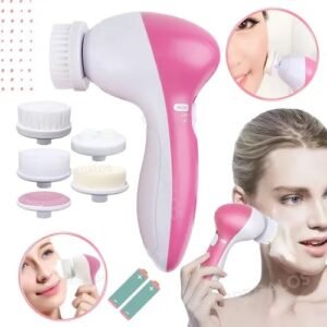 Cepillo Masajeador Exfoliante y Limpieza Facial 5 en 1