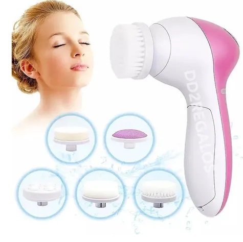 Cepillo Masajeador Exfoliante y Limpieza Facial 5 en 1 - Imagen 5