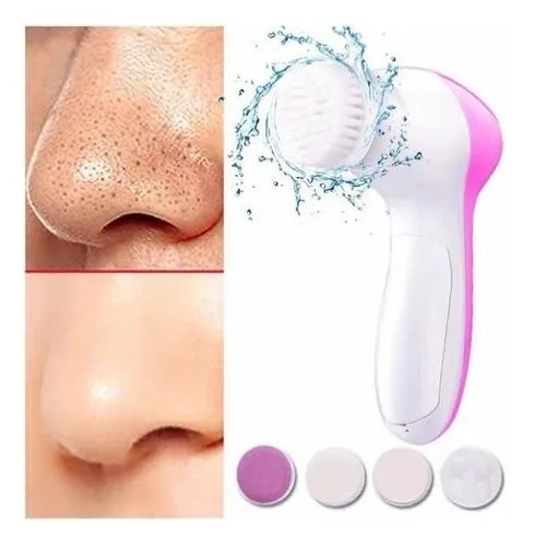 Cepillo Masajeador Exfoliante y Limpieza Facial 5 en 1 - Imagen 2