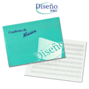 Cuaderno de Musica "Diseño"