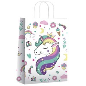 BOLSAS DE REGALO " UNICORNIO GLAM " Tamaño 30 X 41