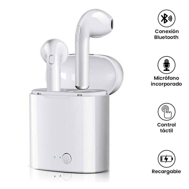 Auriculares Inalámbricos Bluetooth I7-mini. 5.0