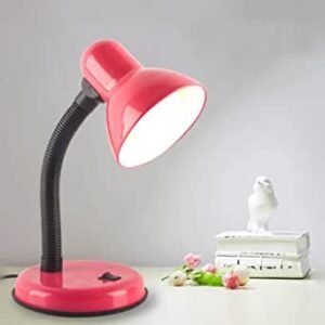 Lampara * FLEXIBLE * Escritorio Con Tecla 220v VELADOR DE MESA
