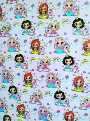 Papeles de Forrar Fantasía *PRINCESAS Y UNICORNIOS*