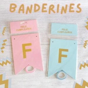 Guirnalda * FELIZ CUMPLEAÑOS * (Banderines)