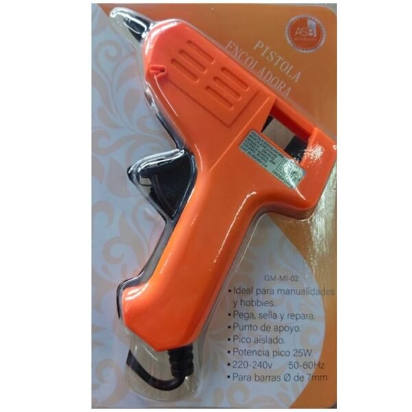 Pistola Encoladora " ASB " Chica 25 W Con Pico Aislado