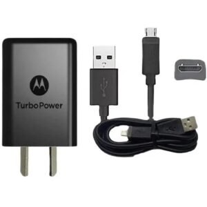 Cargador para Celular * MOTOROLA * V8 MICRO USB 3.0 A TURBO POWER 30+