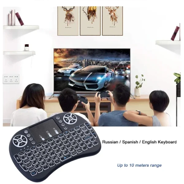 Mini Teclado Inalámbrico para Android Smart tv Tv Box Pc Tablet Notebook Proyector - Imagen 13