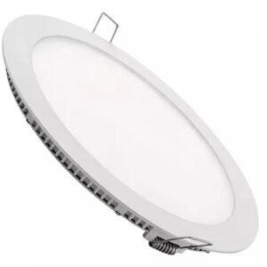 Panel de Luz Led * Redondo Para Embutir 18W Fría * 220v (Para Techo)