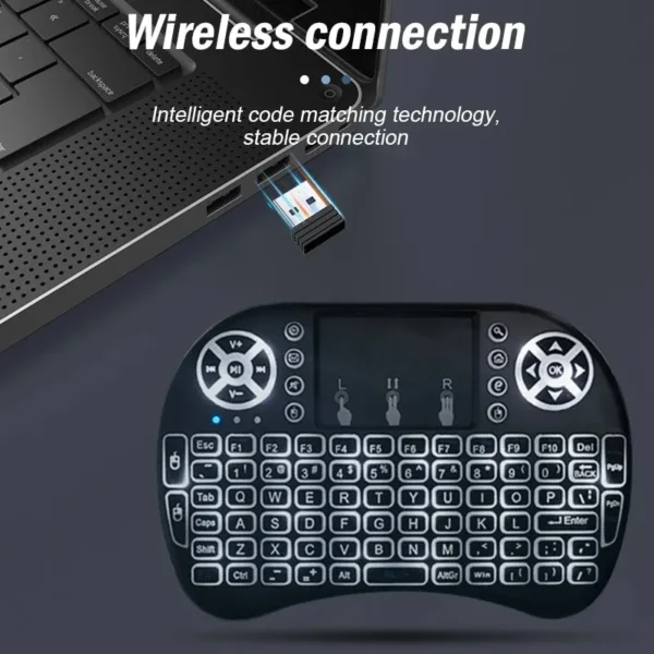 Mini Teclado Inalámbrico para Android Smart tv Tv Box Pc Tablet Notebook Proyector - Imagen 15
