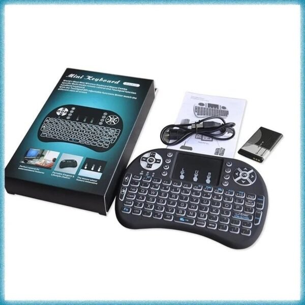 Mini Teclado Inalámbrico para Android Smart tv Tv Box Pc Tablet Notebook Proyector - Imagen 7