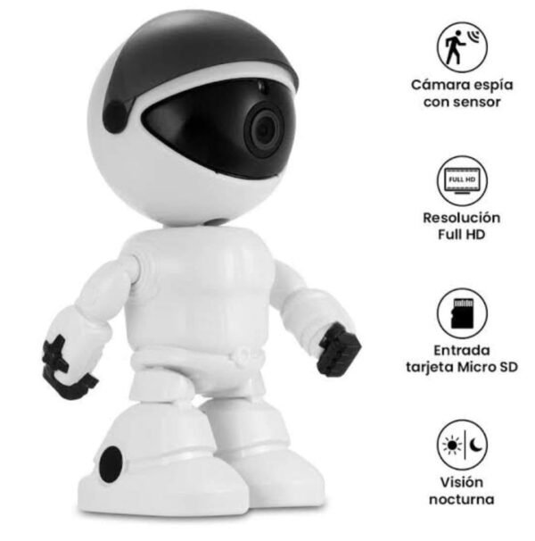 Camara de Seguridad * ASTRONAUTA ESPÍA * Inalambrica 360° NIÑOS BABY CALL MONITOR (INTERIOR) - Imagen 8