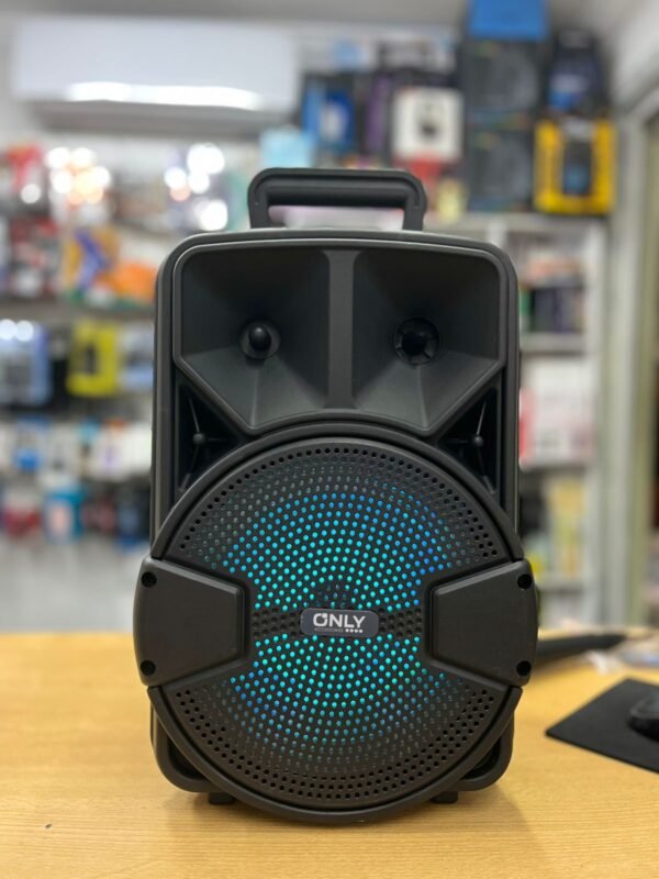 Parlante *CANCÚN ONLY 8" KARAOKE * C/ Micrófono 1000W Batería Bluetooth Inalámbrico - Imagen 7