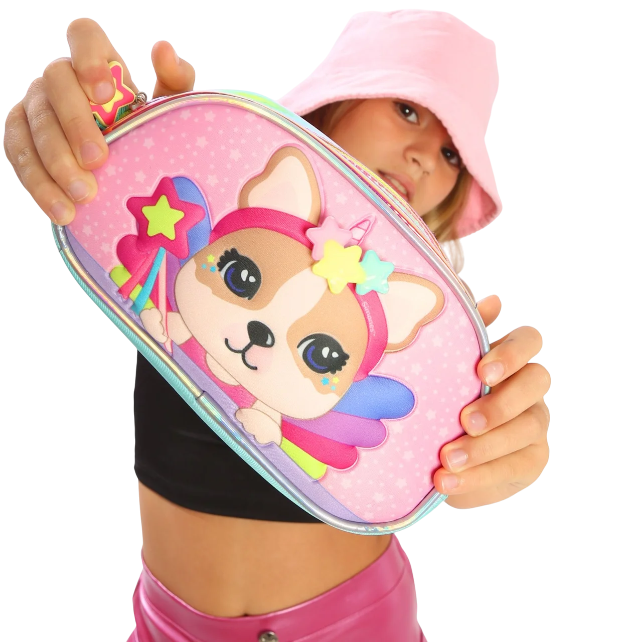 CARTUCHERAS *PERRITOS SIMONES* CRESKO GRANDE 1 CIERRE MUSHI