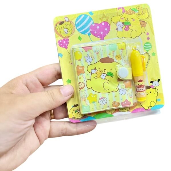 SET LIBRETITA + LAPICERITA * POMPURIN * SANRIO - Imagen 2