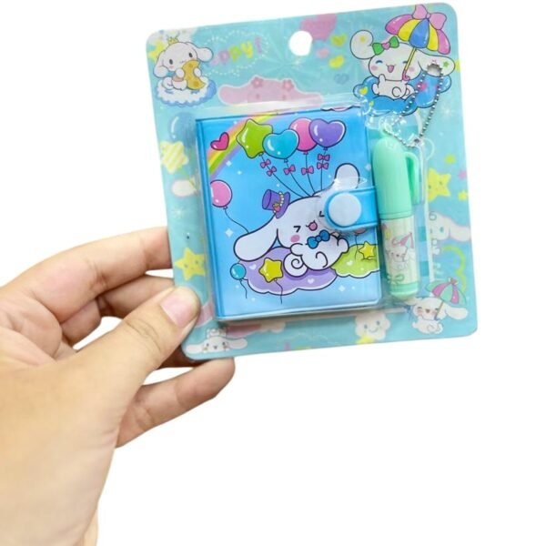 SET LIBRETITA + LAPICERITA * CINNAMAROLL * SANRIO