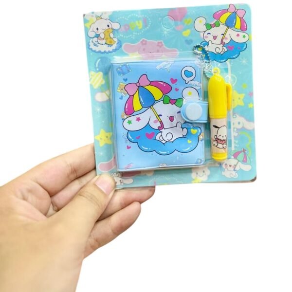 SET LIBRETITA + LAPICERITA * CINNAMAROLL * SANRIO - Imagen 2