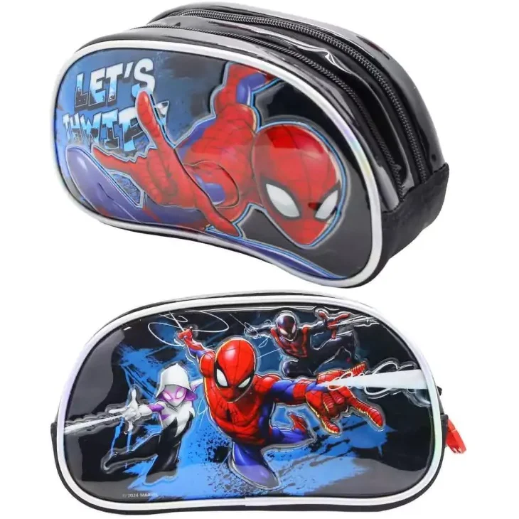 CARTUCHERAS *SPIDERMAN* CRESKO GRANDE 2 CIERRES