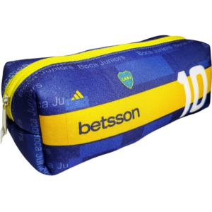CARTUCHERAS NEOPRENE "BOCA JUNIORS" TAMAÑO MEDIANO (LAVABLES) Cod 104