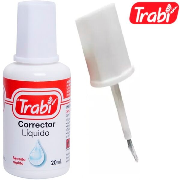 Corrector Trabi Tipo Pincel 20 ml