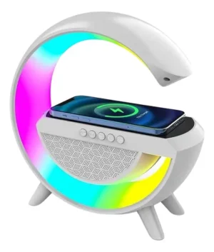 Parlante - Google - Bluetooth + Carga Inalambrica Celular RGB
