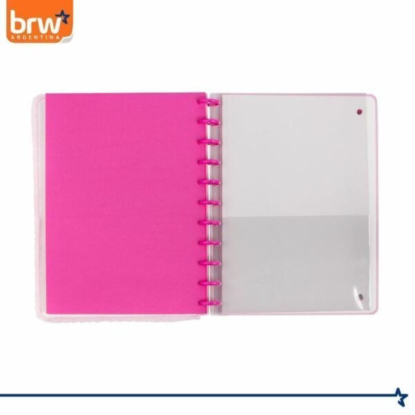 Cuadernos Inteligentes BRW * Peluche * Tamaño A4 (Grandes) Hojas rayadas Sistema de Discos TAPA DURA - Imagen 9