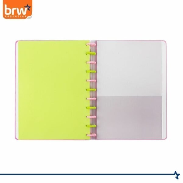 Cuadernos Inteligentes BRW * Capibara * Tamaño A4 (Grandes) Hojas rayadas Sistema de Discos TAPA DURA - Imagen 10