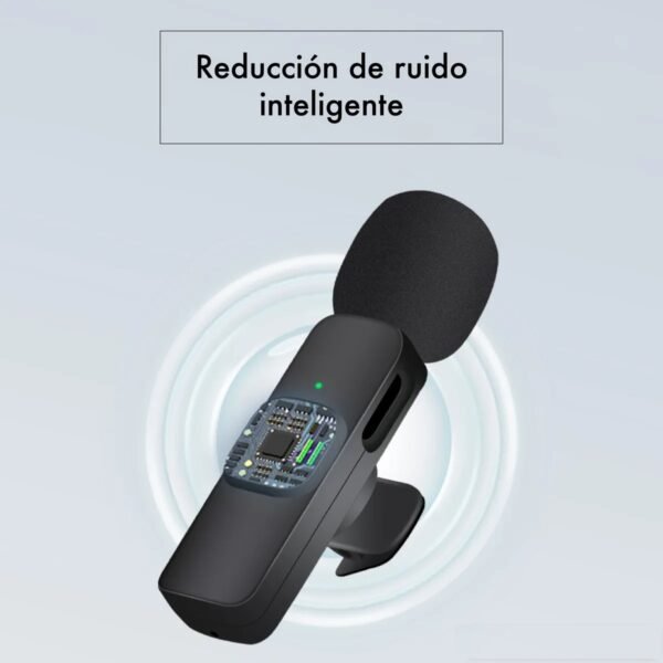 Kit Micrófonos corbateros x 2 unidades K9 Inalámbricos - Salida Tipo "C" - Imagen 4