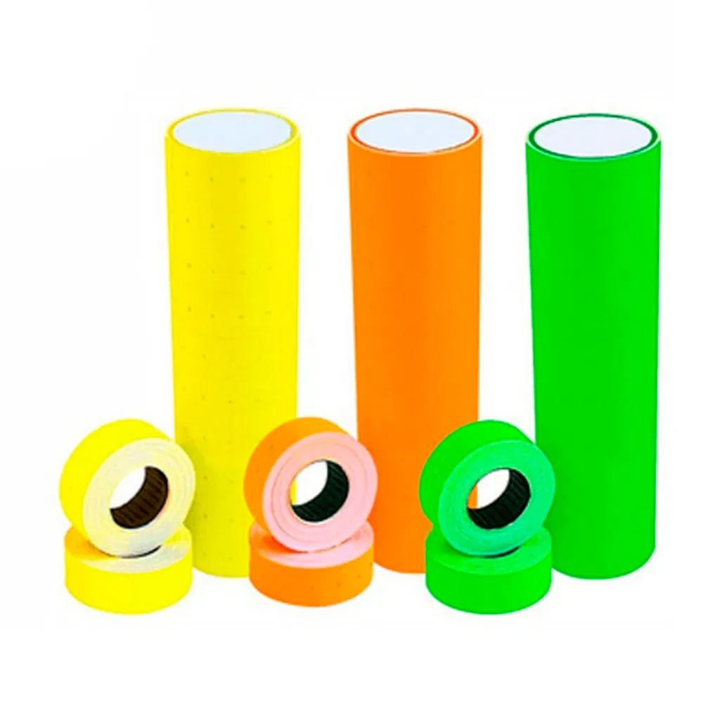 Rollo EZCO para Maquina Etiquetadora de Precios **Extra Grande** Flúor