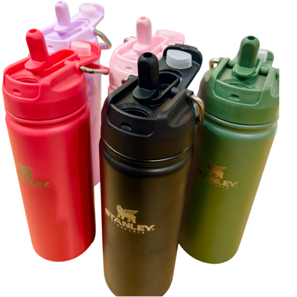 Botellas Térmicas Acero Inoxidable "STANLEY 600 ML" Doble Sistema y Doble capa - Imagen 4