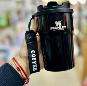 VASO TERMICO "STANLEY COFFEE DOBLE SISTEMA" PREMIUM 350 ML - ACERO INOXIDABLE (DOBLE CAPA) -