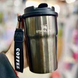 VASO TERMICO "STANLEY COFFEE DOBLE SISTEMA" PREMIUM 350 ML - ACERO INOXIDABLE (DOBLE CAPA) -