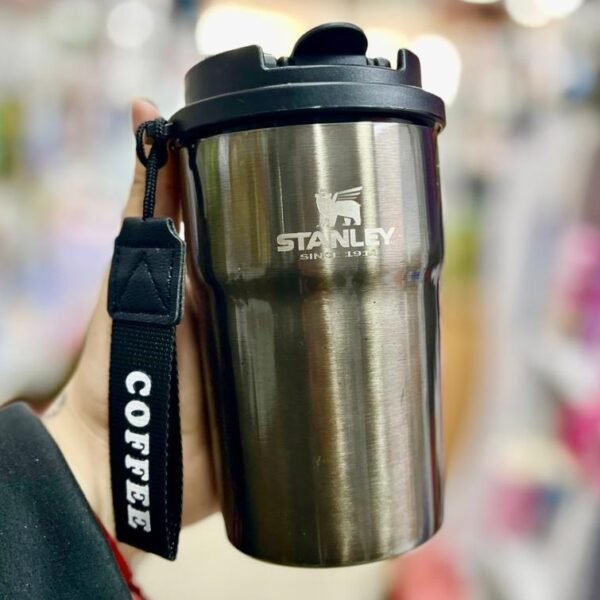 VASO TERMICO "STANLEY COFFEE DOBLE SISTEMA" PREMIUM 350 ML - ACERO INOXIDABLE (DOBLE CAPA) -