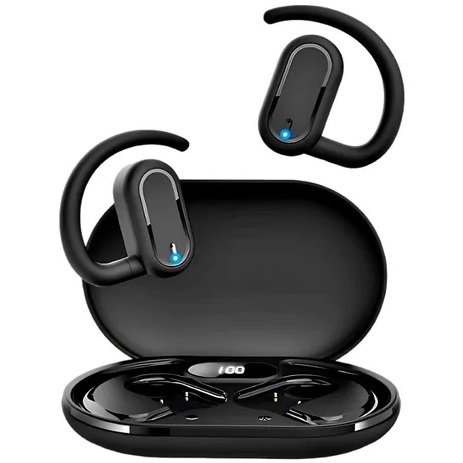 Auriculares Deportivos "JK - 608 NEGRO " Inalámbricos Bluetooth Premium