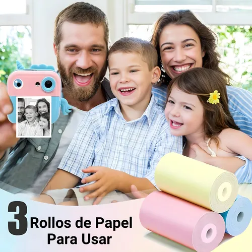 ROLLOS TERMICOS * Colores X3 UNIDADES * MINI IMPRESORA 57MM TERMICA