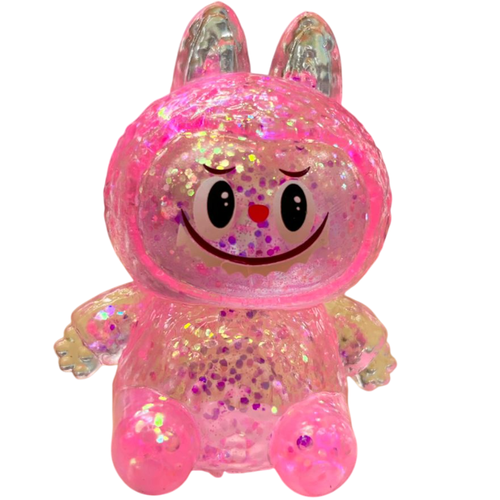 Juguete Sensorial "Labubu Gel Brillante" Squishy Antiestres