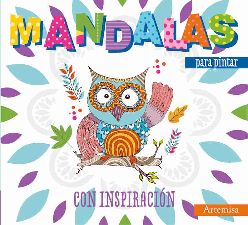 LIBROS PARA COLOREAR " BUHO - INSPIRACIÓN " ARTEMISA 32 PAGINAS 20X20