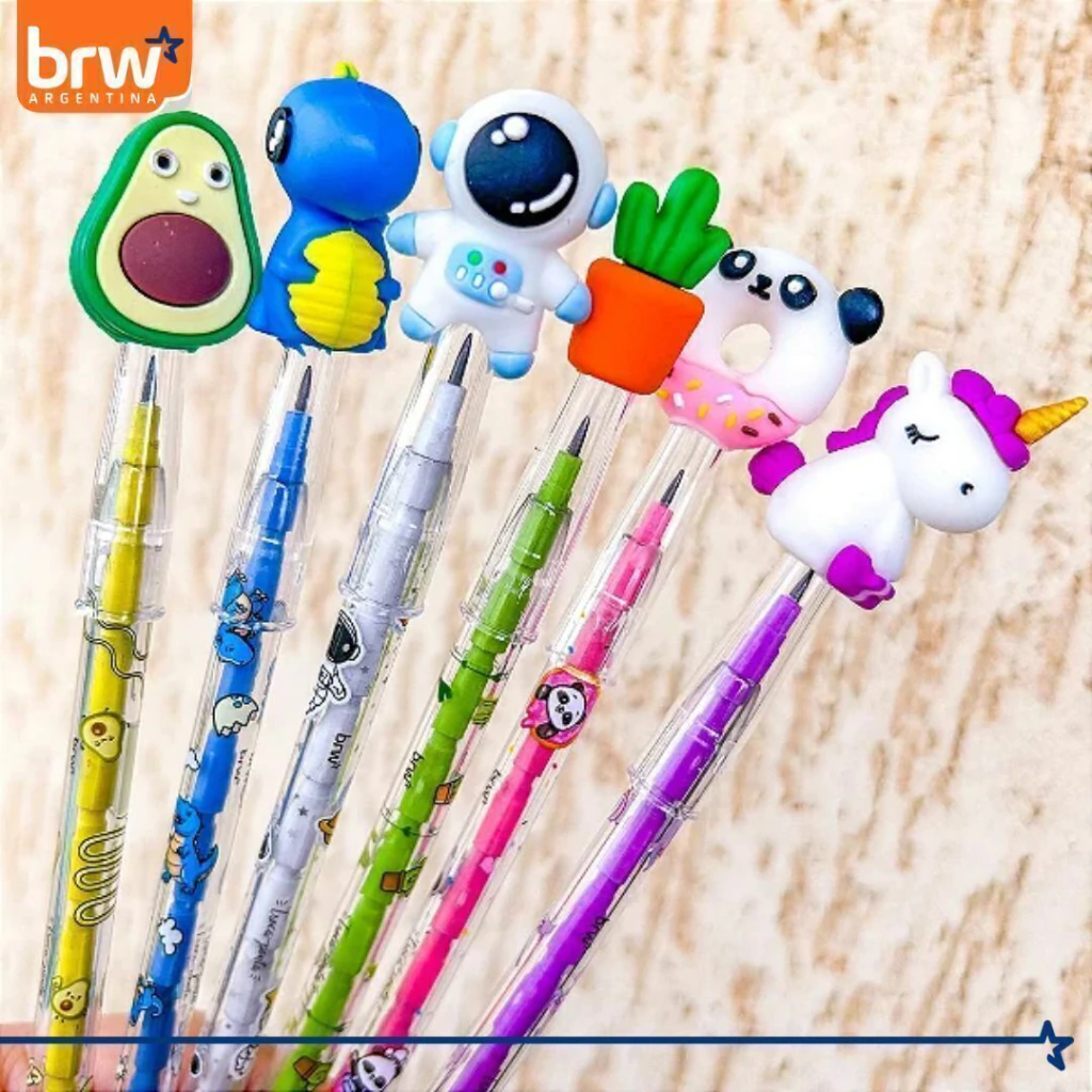 Lapiz Negro BRW ** CAMBIA PUNTAS ** 1.6 mm