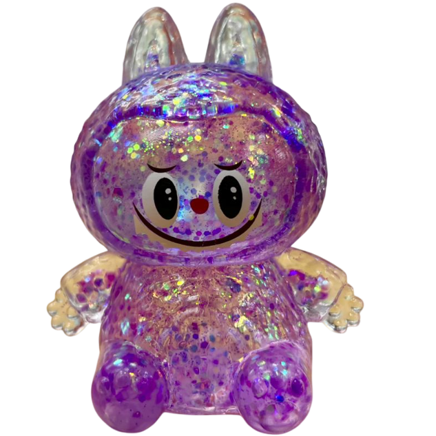 Juguete Sensorial "Labubu Gel Brillante" Squishy Antiestres