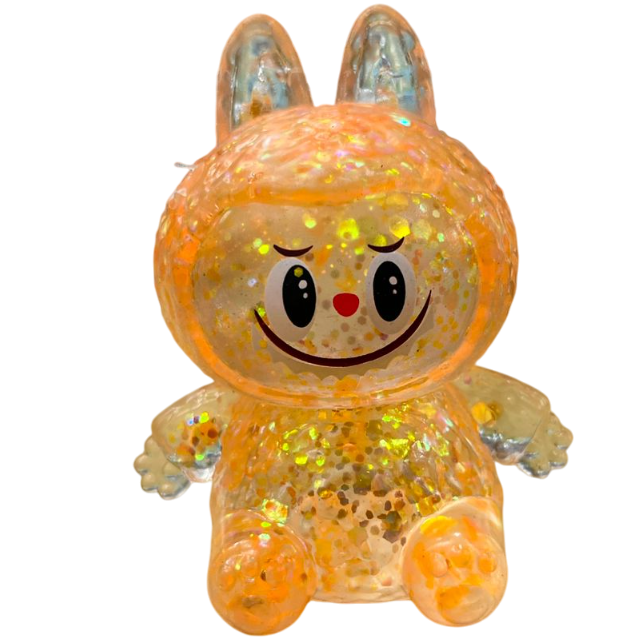 Juguete Sensorial "Labubu Gel Brillante" Squishy Antiestres