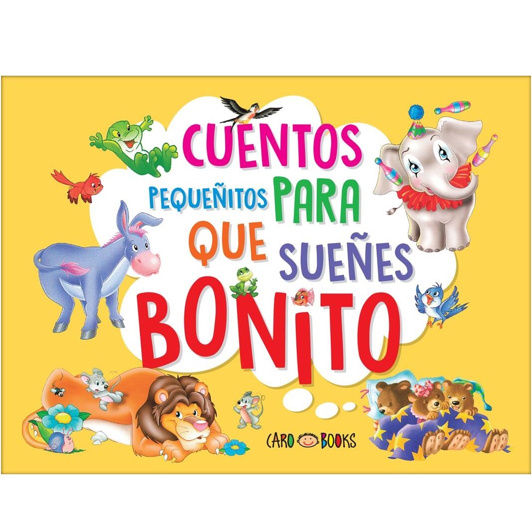 LIBROS DE CUENTOS PEQUEÑITOS PARA QUE SUEÑES BONITO // TAPA SEMI RIGIDA 15X20 64 PAGINAS // (ARTEMISA)