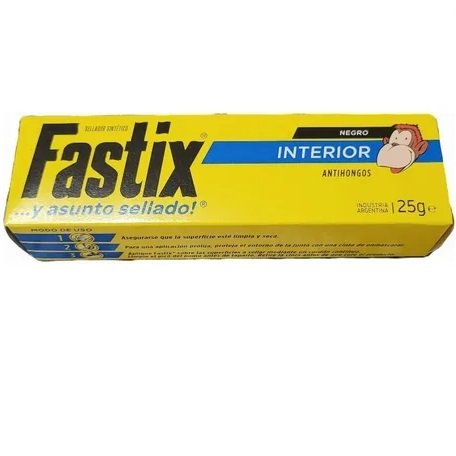 Fastix Negro *INTERIOR* Anti hongos  (Fijador y Sellador) 25g