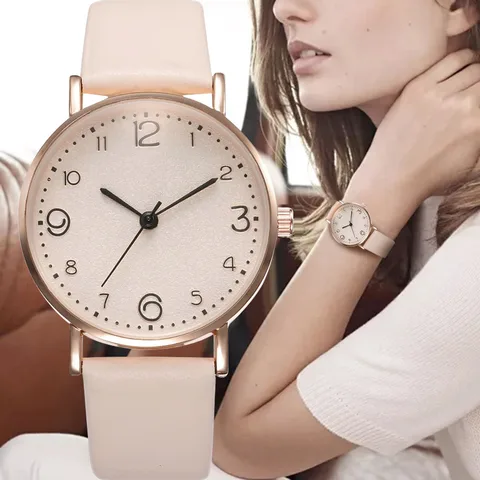 Reloj Femenino Beige